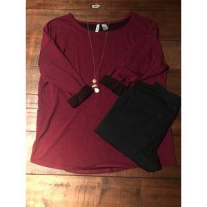 Maroon Sweater